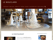 Tablet Screenshot of bouclard.com